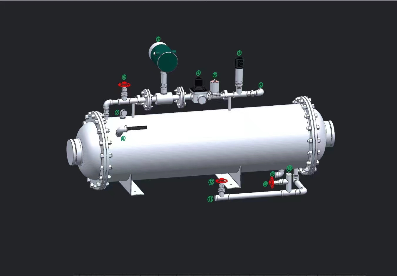 2.5KG氧氣源臭氧發生器到達客戶水產養殖廢水處理現場