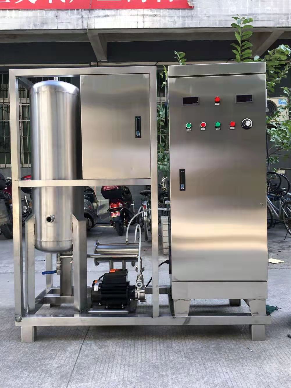 臭氧，臭氧發(fā)生器,臭氧水機，解決水產(chǎn)加工中微生物超標(biāo)殘留問題