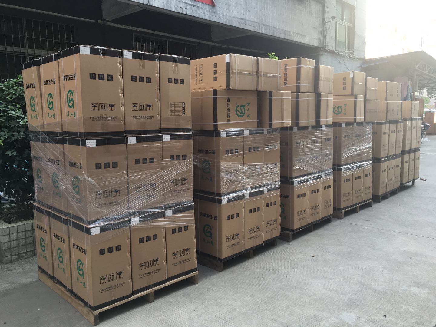 佳環臭氧400臺小型臭氧發生器批次發貨